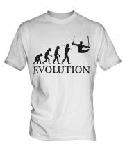 Gymnastics Rings Evolution Mens T-Shirt