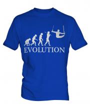 Gymnastics Rings Evolution Mens T-Shirt
