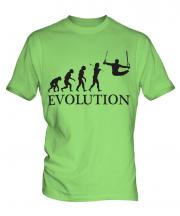 Gymnastics Rings Evolution Mens T-Shirt