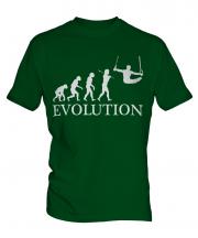 Gymnastics Rings Evolution Mens T-Shirt