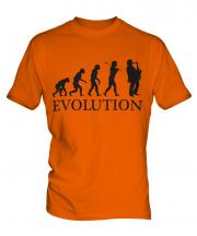 Saxophone Player Evolution Mens T-Shirt