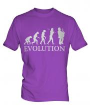 Saxophone Player Evolution Mens T-Shirt