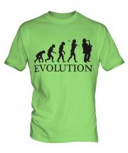 Saxophone Player Evolution Mens T-Shirt