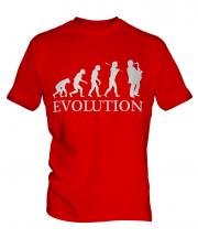 Saxophone Player Evolution Mens T-Shirt