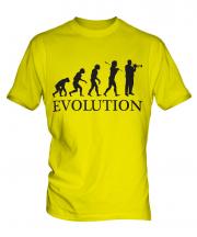 Trumpet Player Evolution Mens T-Shirt