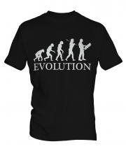 Construction Site Manager Evolution Mens T-Shirt