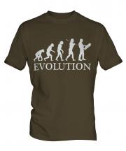 Construction Site Manager Evolution Mens T-Shirt