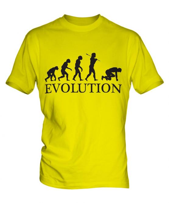 Sprint Runner Evolution Mens T-Shirt