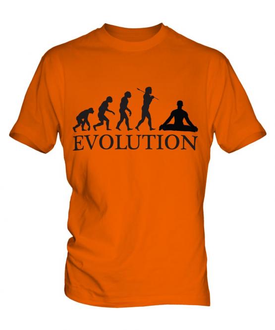 Yoga Evolution Mens T-Shirt