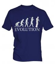 Clarinet Player Evolution Mens T-Shirt