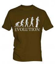 Clarinet Player Evolution Mens T-Shirt