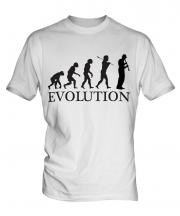 Clarinet Player Evolution Mens T-Shirt