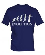 Cornet Player Evolution Mens T-Shirt