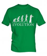 Cornet Player Evolution Mens T-Shirt