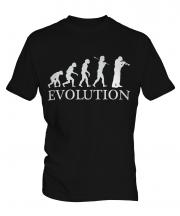 Cornet Player Evolution Mens T-Shirt