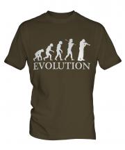 Cornet Player Evolution Mens T-Shirt