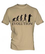 Cornet Player Evolution Mens T-Shirt