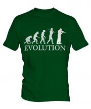 Cornet Player Evolution Mens T-Shirt