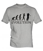 Trombone Player Evolution Mens T-Shirt