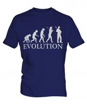 Jazz Guitarist Evolution Mens T-Shirt