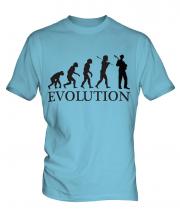 Jazz Guitarist Evolution Mens T-Shirt