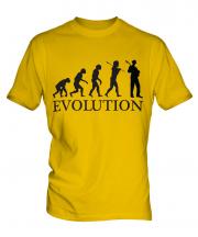 Jazz Guitarist Evolution Mens T-Shirt