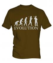 Jazz Guitarist Evolution Mens T-Shirt