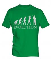 Jazz Guitarist Evolution Mens T-Shirt