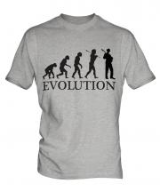 Jazz Guitarist Evolution Mens T-Shirt