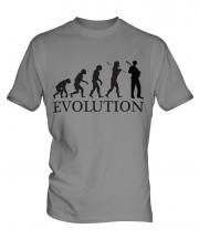 Jazz Guitarist Evolution Mens T-Shirt