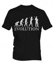 Jazz Guitarist Evolution Mens T-Shirt