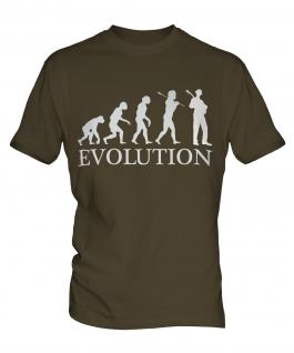 Jazz Guitarist Evolution Mens T-Shirt