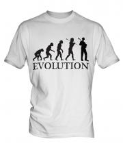 Jazz Guitarist Evolution Mens T-Shirt