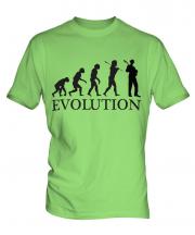 Jazz Guitarist Evolution Mens T-Shirt