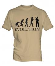 Jazz Guitarist Evolution Mens T-Shirt