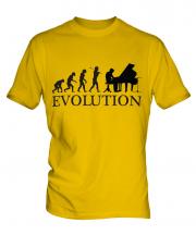 Grand Piano Evolution Mens T-Shirt