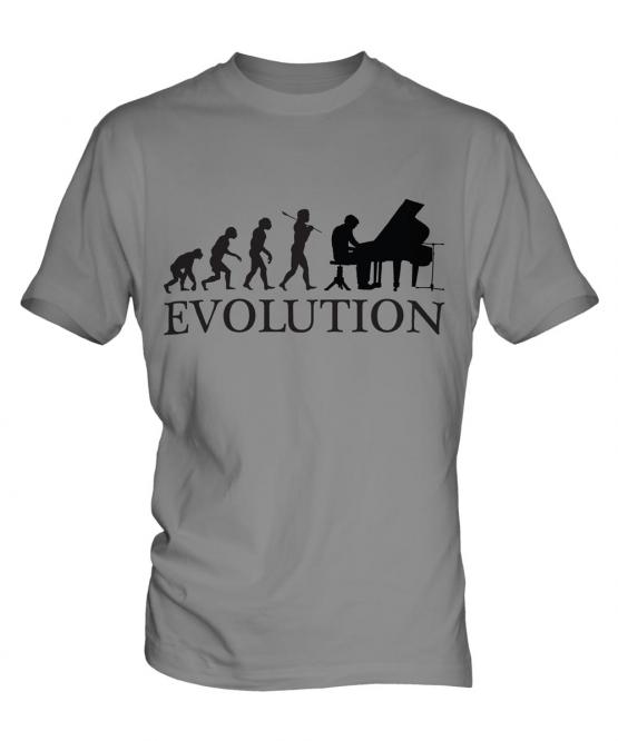 Grand Piano Evolution Mens T-Shirt