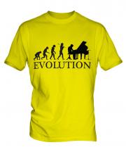 Grand Piano Evolution Mens T-Shirt