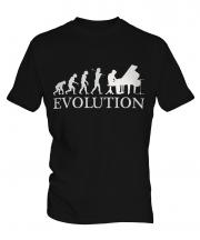 Grand Piano Evolution Mens T-Shirt