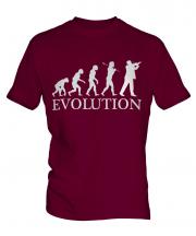 Violinist Evolution Mens T-Shirt