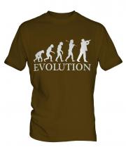 Violinist Evolution Mens T-Shirt