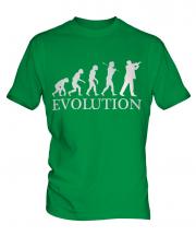 Violinist Evolution Mens T-Shirt