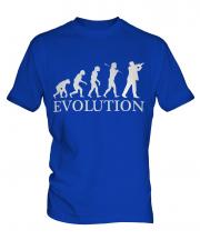 Violinist Evolution Mens T-Shirt
