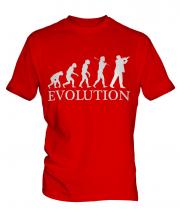 Violinist Evolution Mens T-Shirt