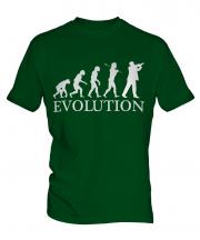 Violinist Evolution Mens T-Shirt