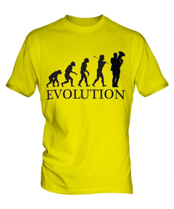 Euphonium Player Evolution Mens T-Shirt