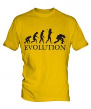 Rock Guitarist Evolution Mens T-Shirt