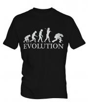 Rock Guitarist Evolution Mens T-Shirt