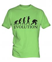 Rock Guitarist Evolution Mens T-Shirt
