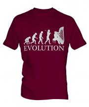 Harp Player Evolution Mens T-Shirt